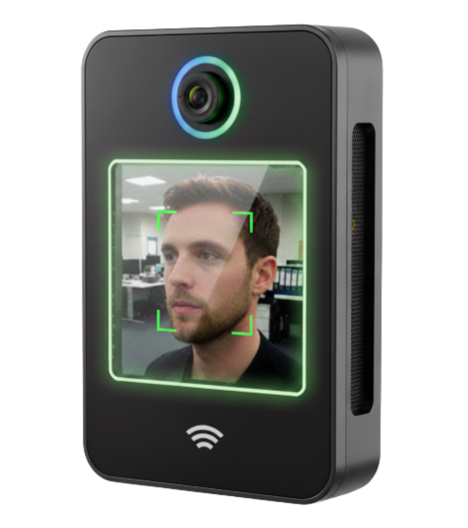 STM32N6 face recognition access control reader concept
